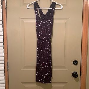 Purple cross-back dress - Size XS